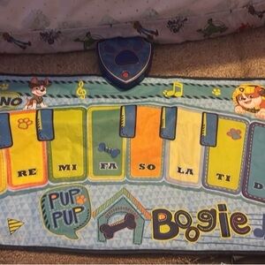 Paw Patrol Musical Piano Mat - Blue, Yellow, Green